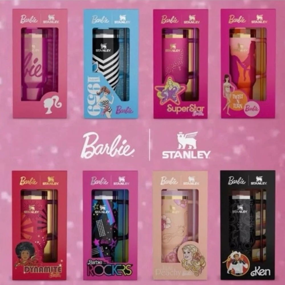 Stanley Barbie collection all new unopened packaging.